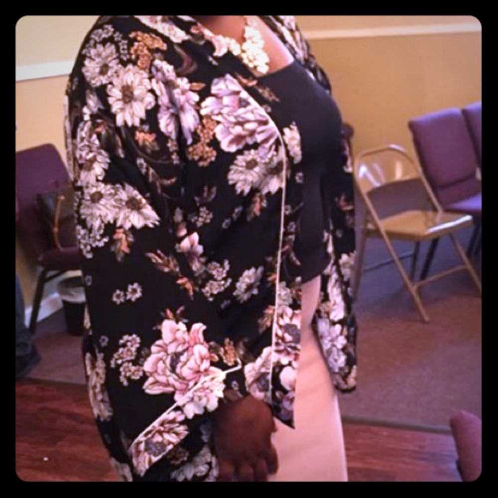 Floral Kimono